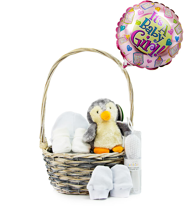 Baby Girl Essentials Gift Basket Prestige Flowers