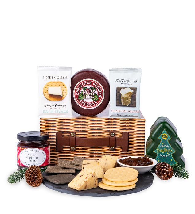 Festive Cheese Hamper Prestige Flowers