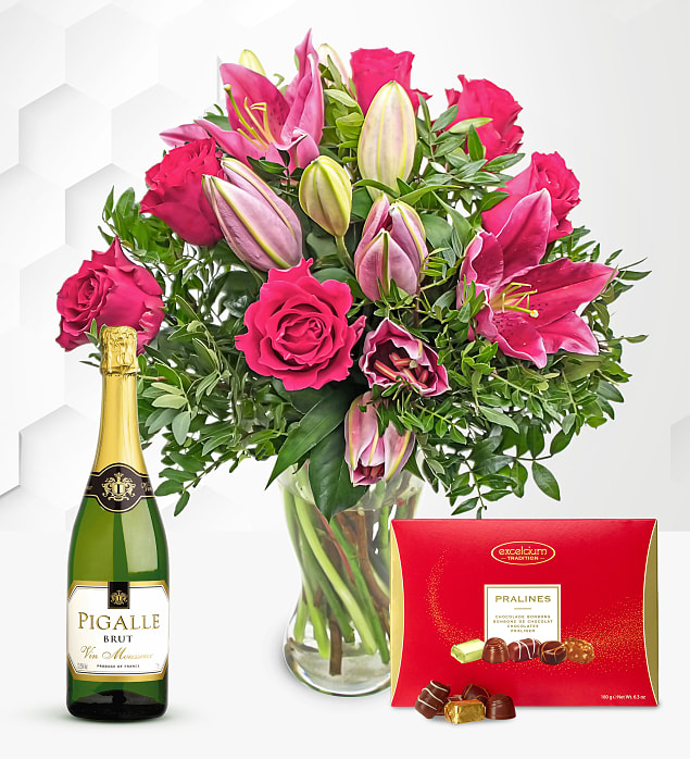 Rose and Lily Delights Gift 