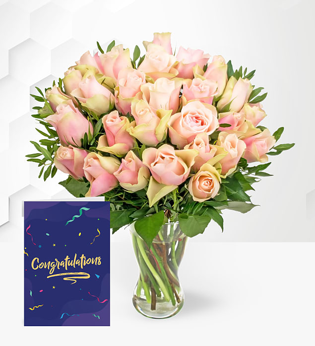 La Belle with Congratulations Card