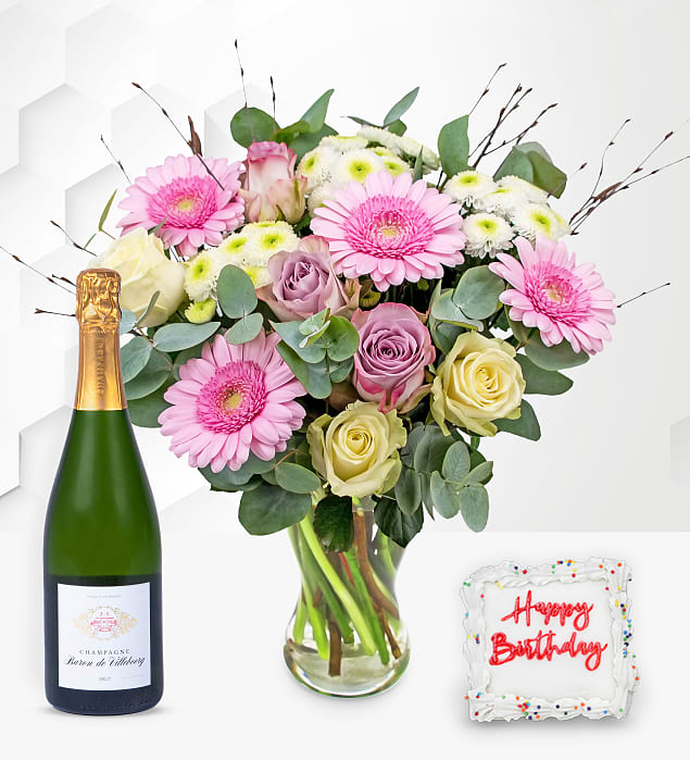 Country Garden Luxury Birthday Gift Prestige Flowers