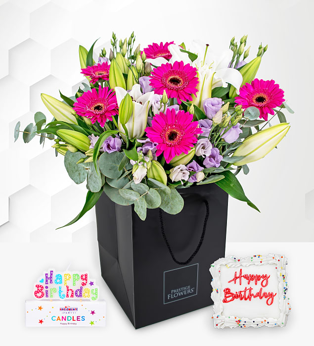 Exquisite Birthday Surprise Gift Prestige Flowers